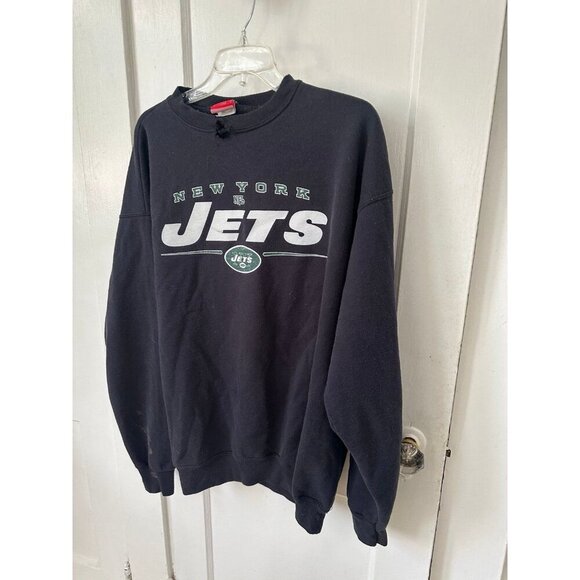 NFL New York Jets men’s size medium black sweater - Picture 2 of 12